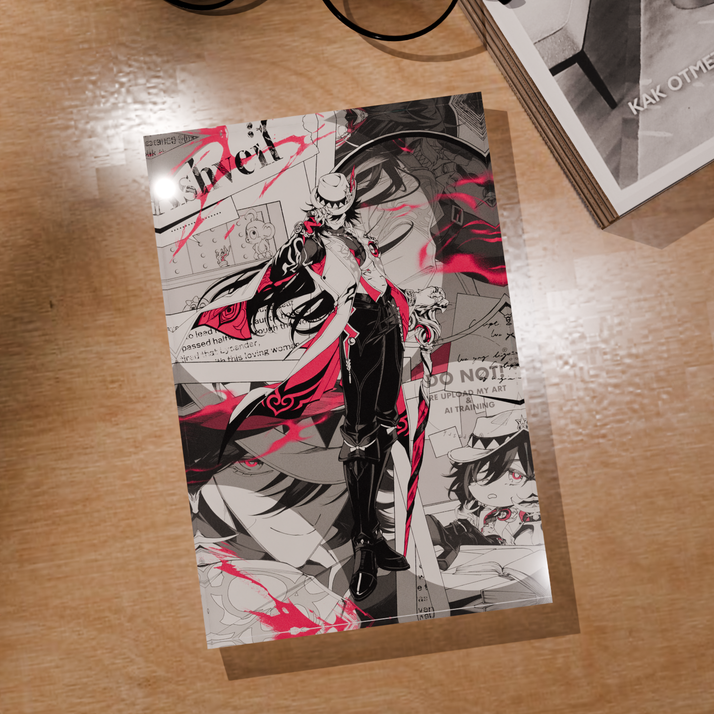 Honkai Star Rail Ashveil HSR P – обзор и цена Desk Setup Poster