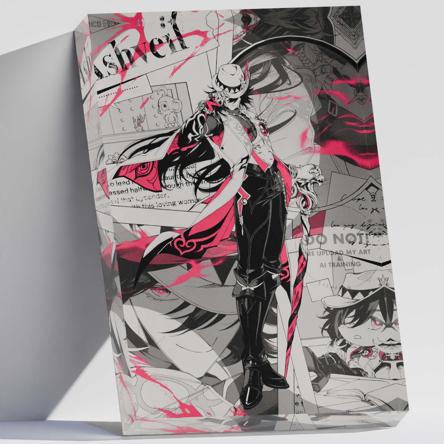 Honkai Star Rail Ashveil HSR P – обзор и цена Desk Setup Poster