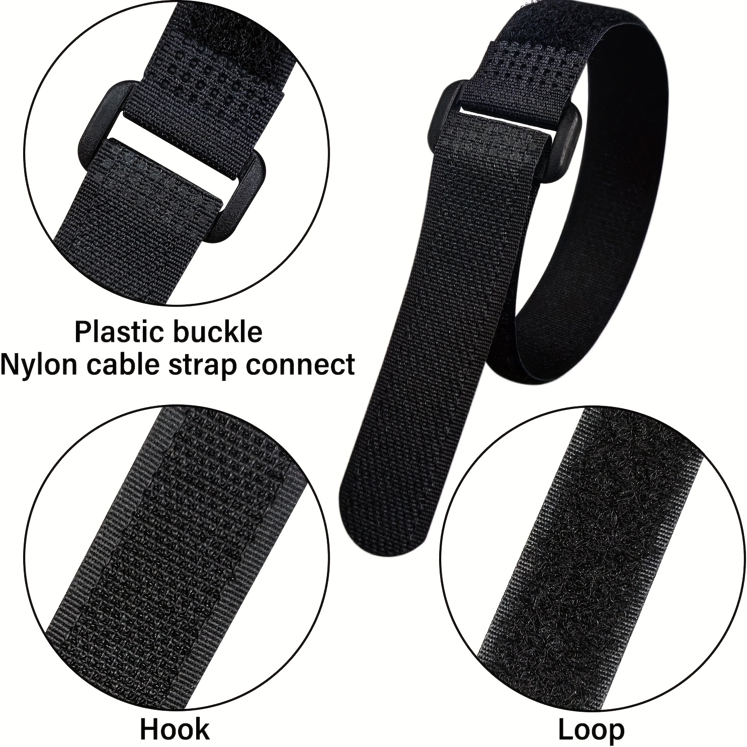Velcros Straps Reusable Organi – обзор и цена Desk Setup Gadgets