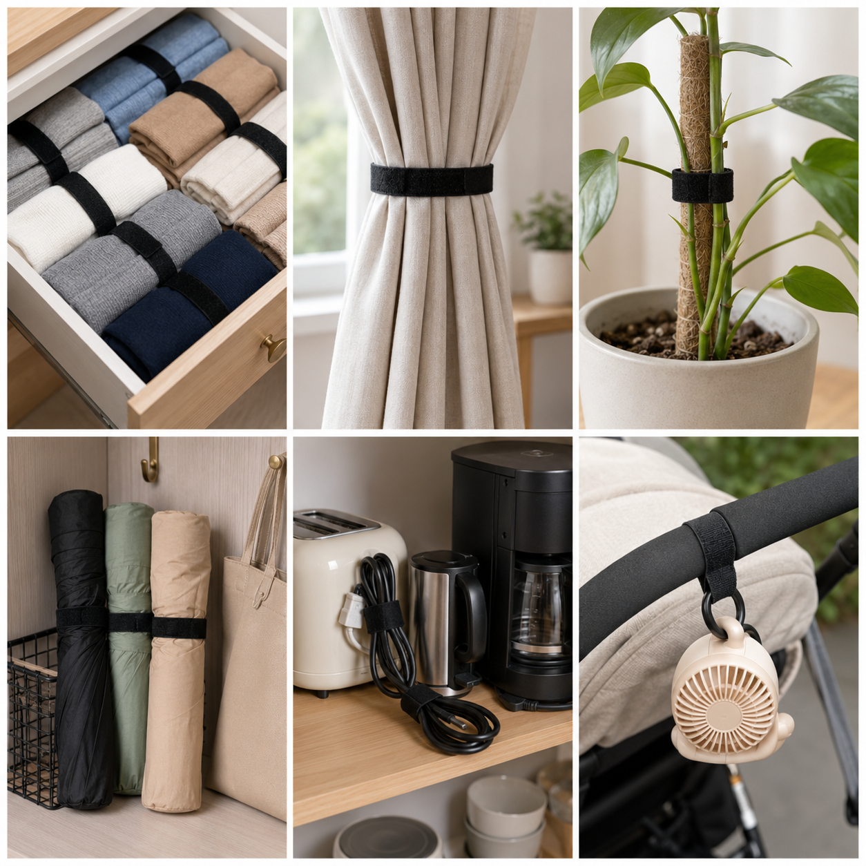 Velcros Straps Reusable Organi – обзор и цена Desk Setup Gadgets