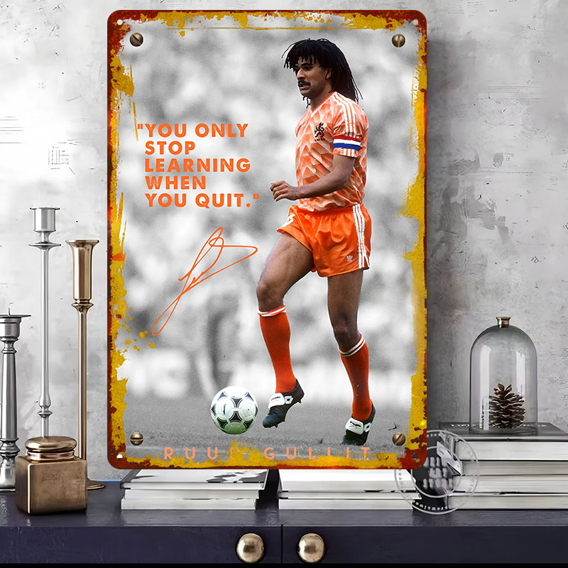 Ruud Gullit Football Player Wa – обзор и цена Desk Setup Poster