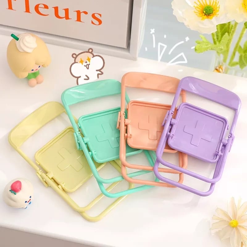 Cute Chair Phone Holder Stand  – обзор и цена Desk Setup Cute