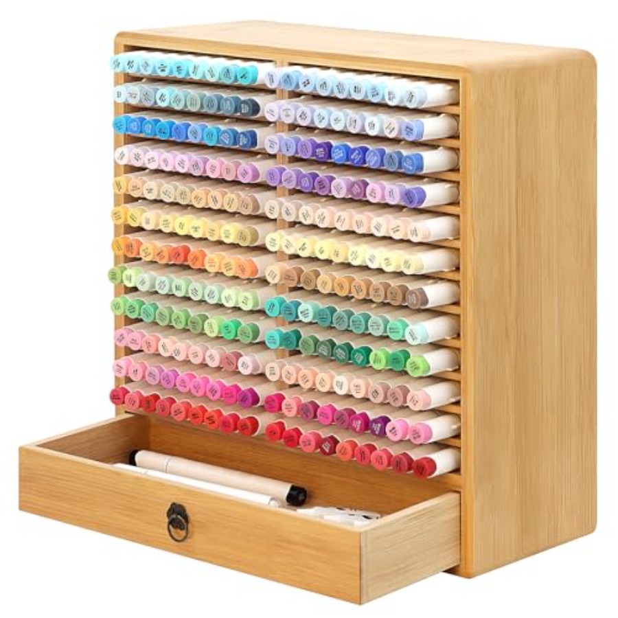 Marker Organizer for 216 Marke – обзор и цена Drawer Organizer Bamboo