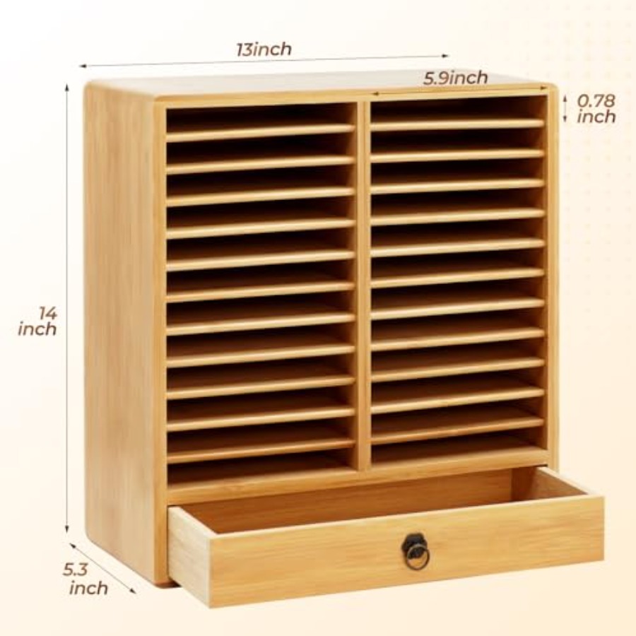 Marker Organizer for 216 Marke – обзор и цена Drawer Organizer Bamboo