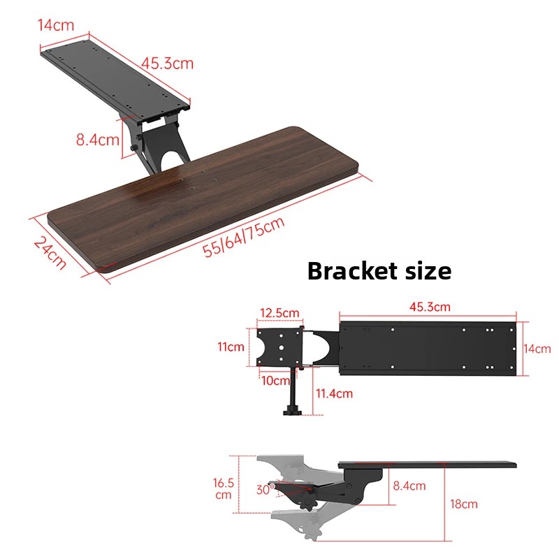 Ergonomic Under Desk Keyboard  – обзор и цена Desk Setup With Keyboard Tray