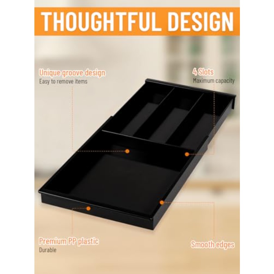 Silverware Drawer Organizer Tr – обзор и цена Drawer Organizer Bamboo
