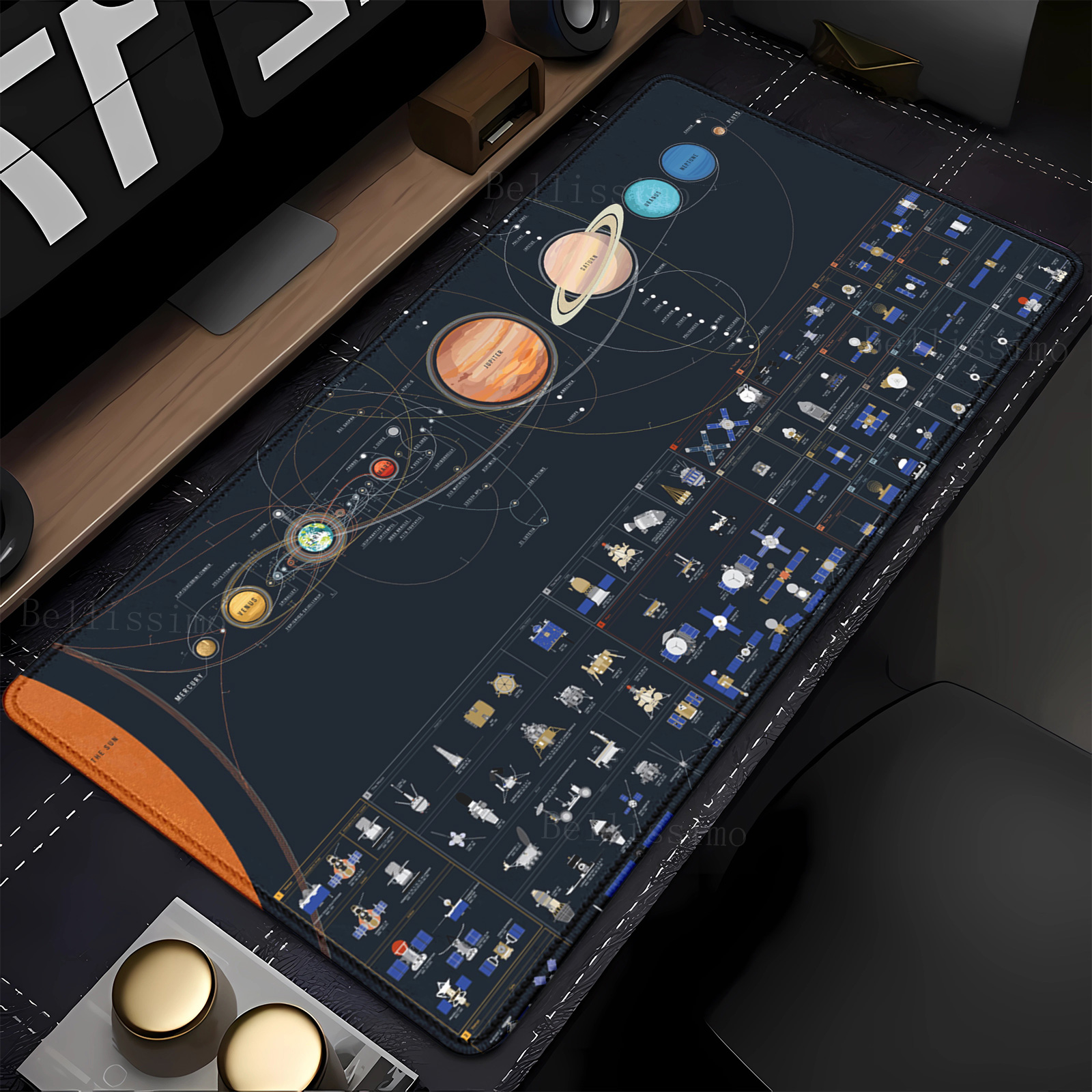 mouse pad Gamer Space Universe – обзор и цена Desk Setup Gadgets