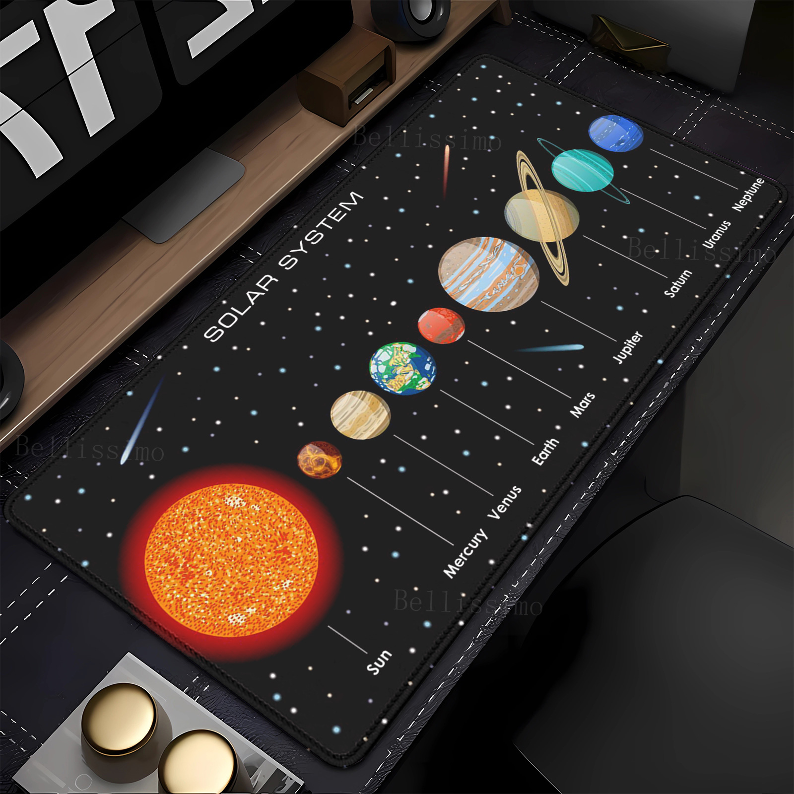 mouse pad Gamer Space Universe – обзор и цена Desk Setup Gadgets