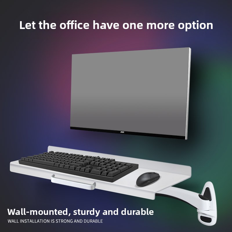 Industrial Wall Mounted Keyboa – обзор и цена Desk Setup Living Room