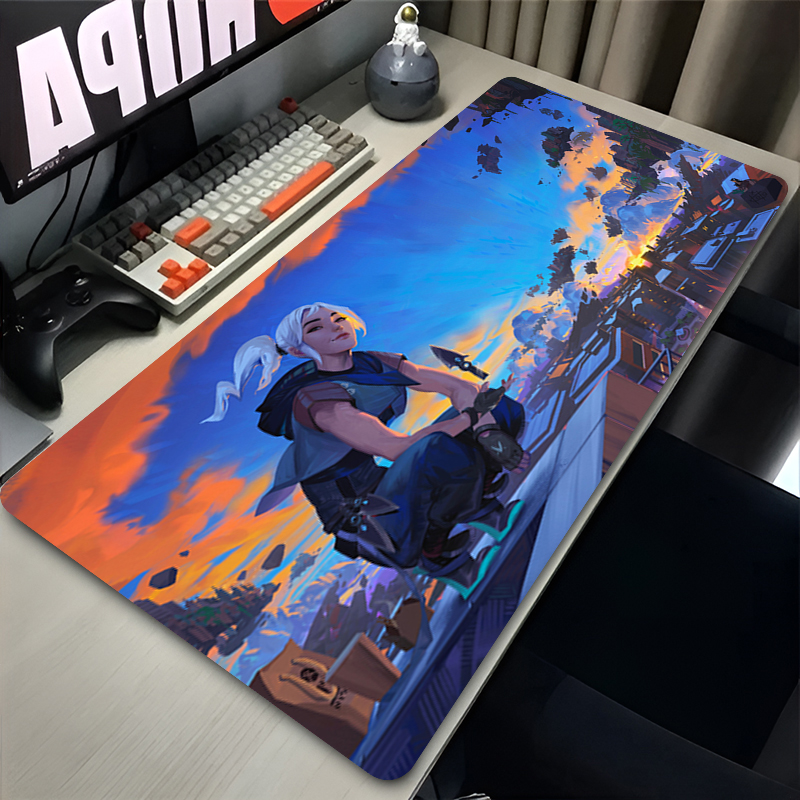Mouse Pad Hot Game Valorant Je – обзор и цена Desk Setup Ergonomic