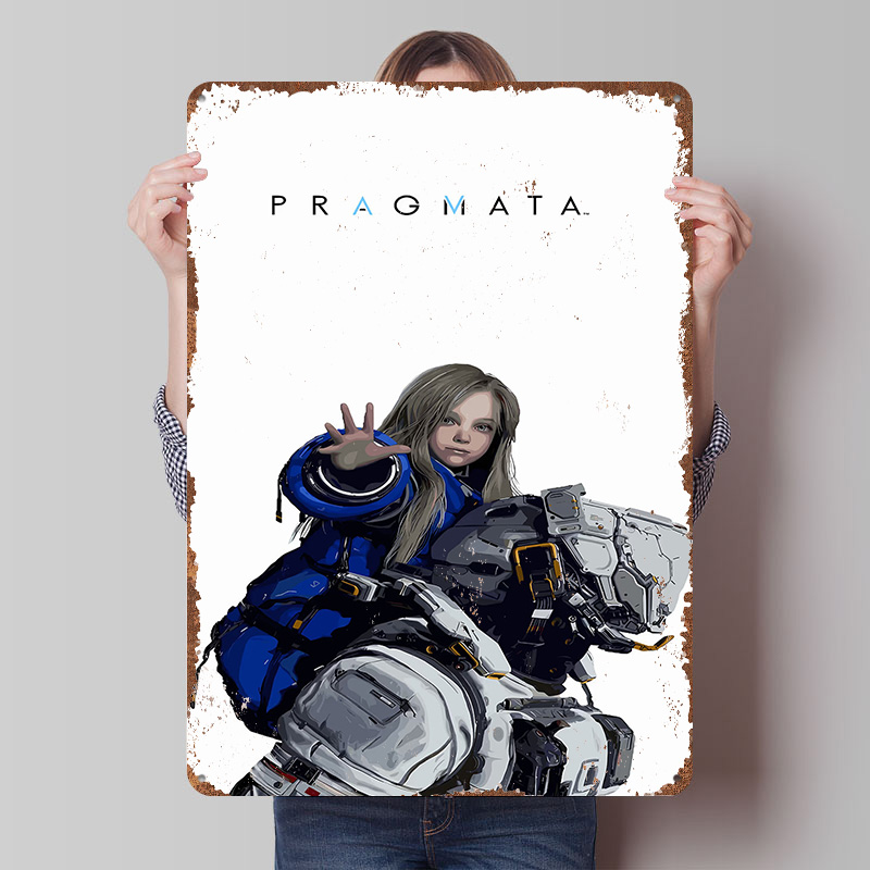 Pragmata Game Character Metal  – обзор и цена Desk Setup Poster