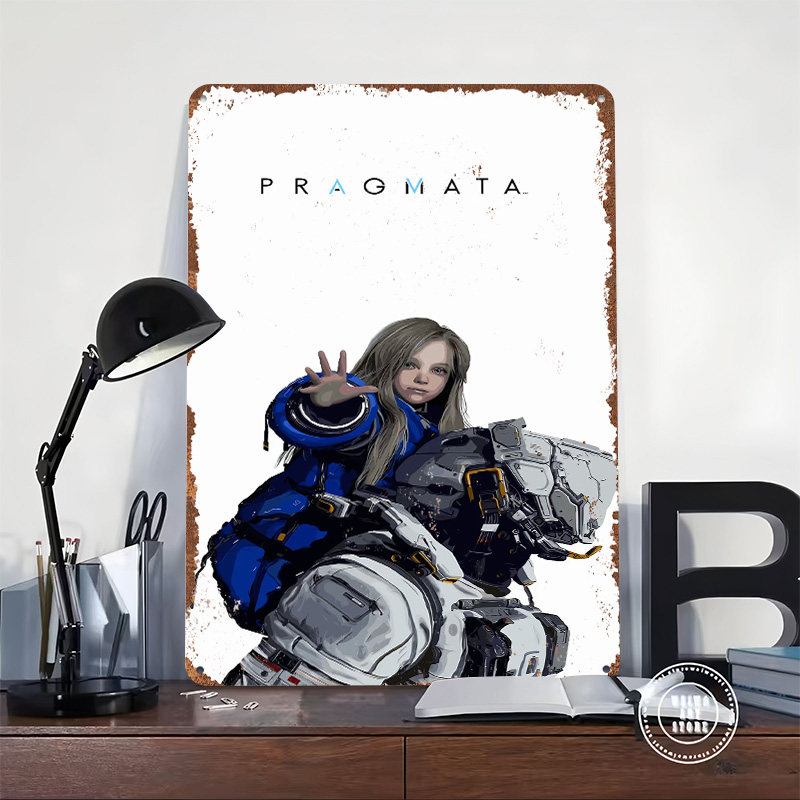 Pragmata Game Character Metal  – обзор и цена Desk Setup Poster