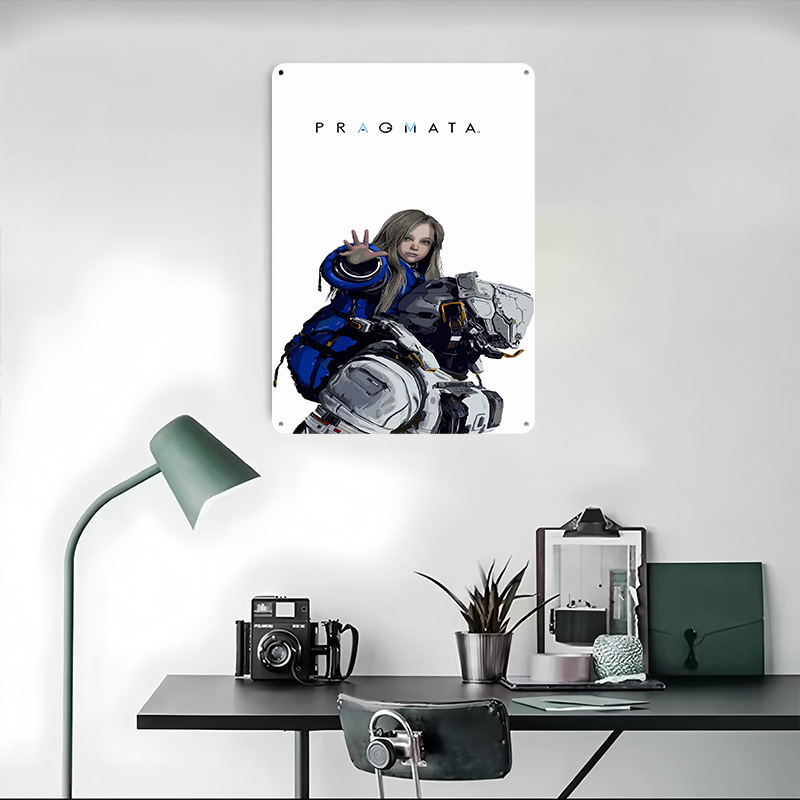 Pragmata Game Character Metal  – обзор и цена Desk Setup Poster