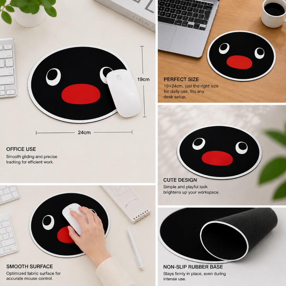 Cute Penguin Expression Mouse  – обзор и цена Desk Setup Cute