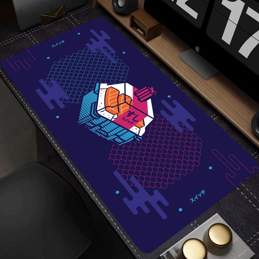 Tech Abstract Pattern Large Mo – обзор и цена Work Desk Home Setup
