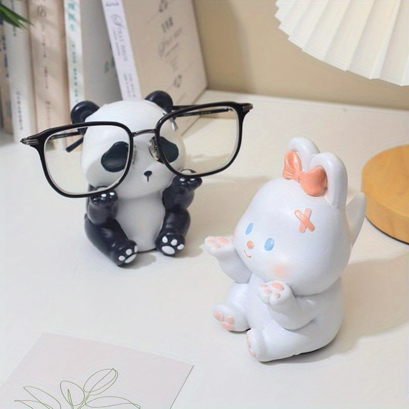 1Pc Cute Panda Glasses Display – обзор и цена Desk Setup Cute