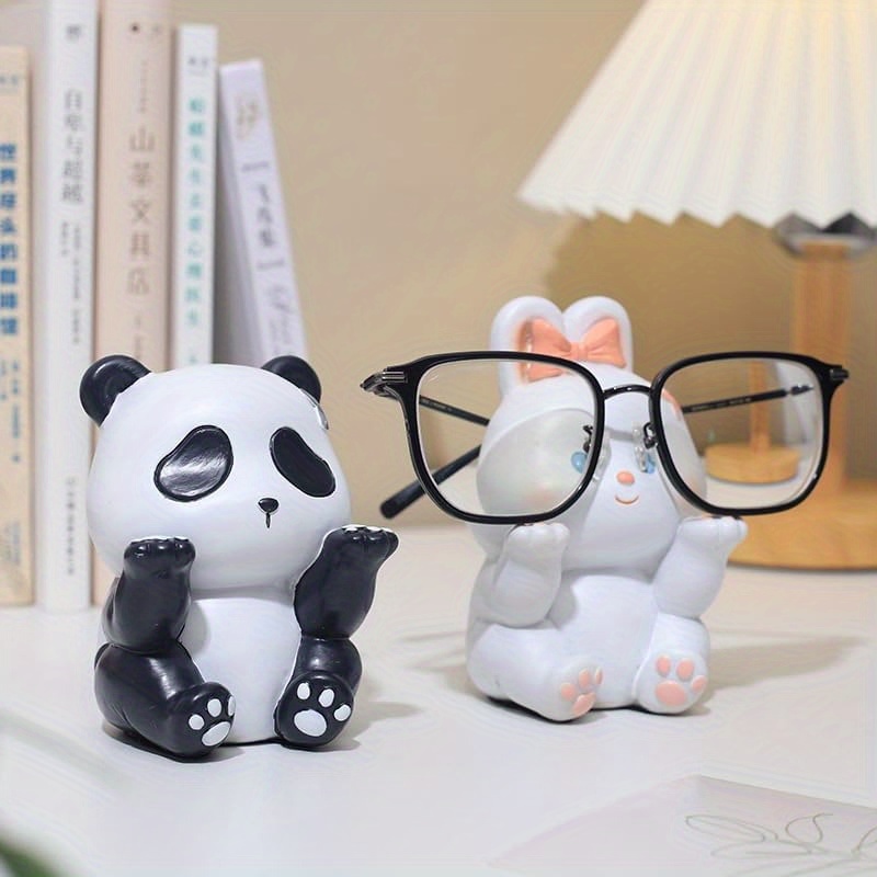 1Pc Cute Panda Glasses Display – обзор и цена Desk Setup Cute