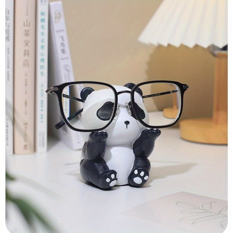 1Pc Cute Panda Glasses Display – обзор и цена Desk Setup Cute