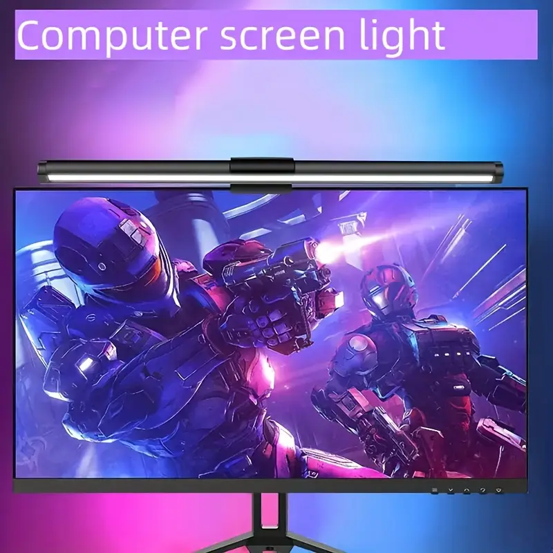 40CM RGB Atmosphere Table Lamp – обзор и цена Desk Setup Modern
