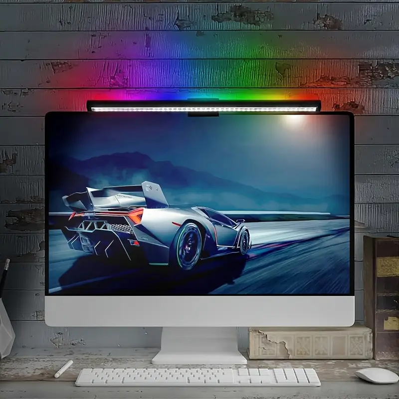 40CM RGB Atmosphere Table Lamp – обзор и цена Desk Setup Modern