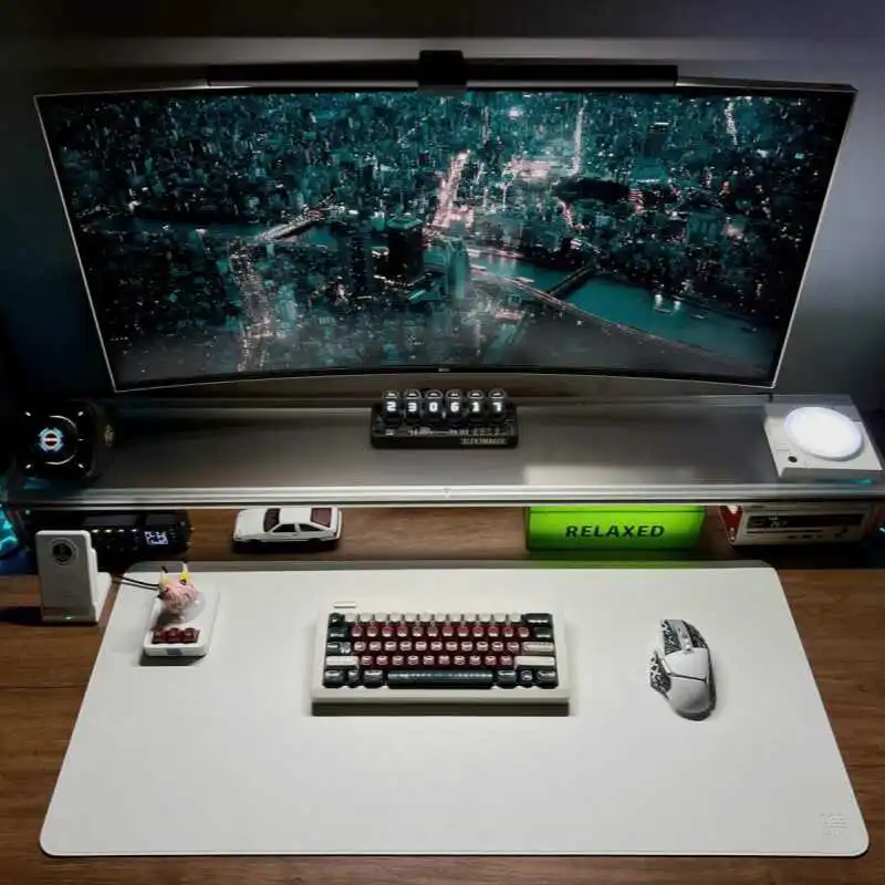 Aluminum Monitor Stand Acrylic – обзор и цена Desk Setup Living Room