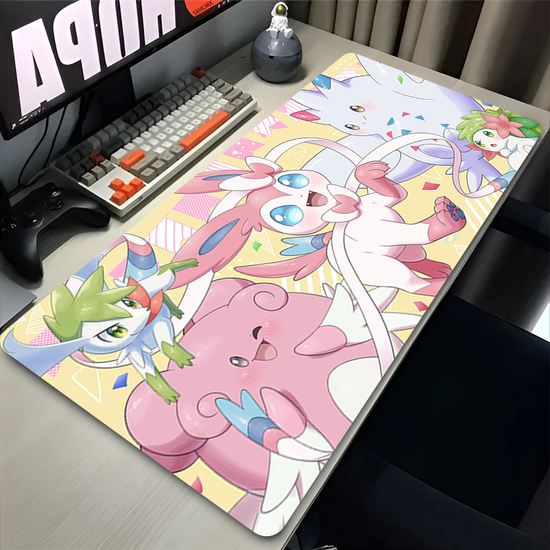 Large Pink Cute Mousepad XXL G – обзор и цена Desk Setup Cute