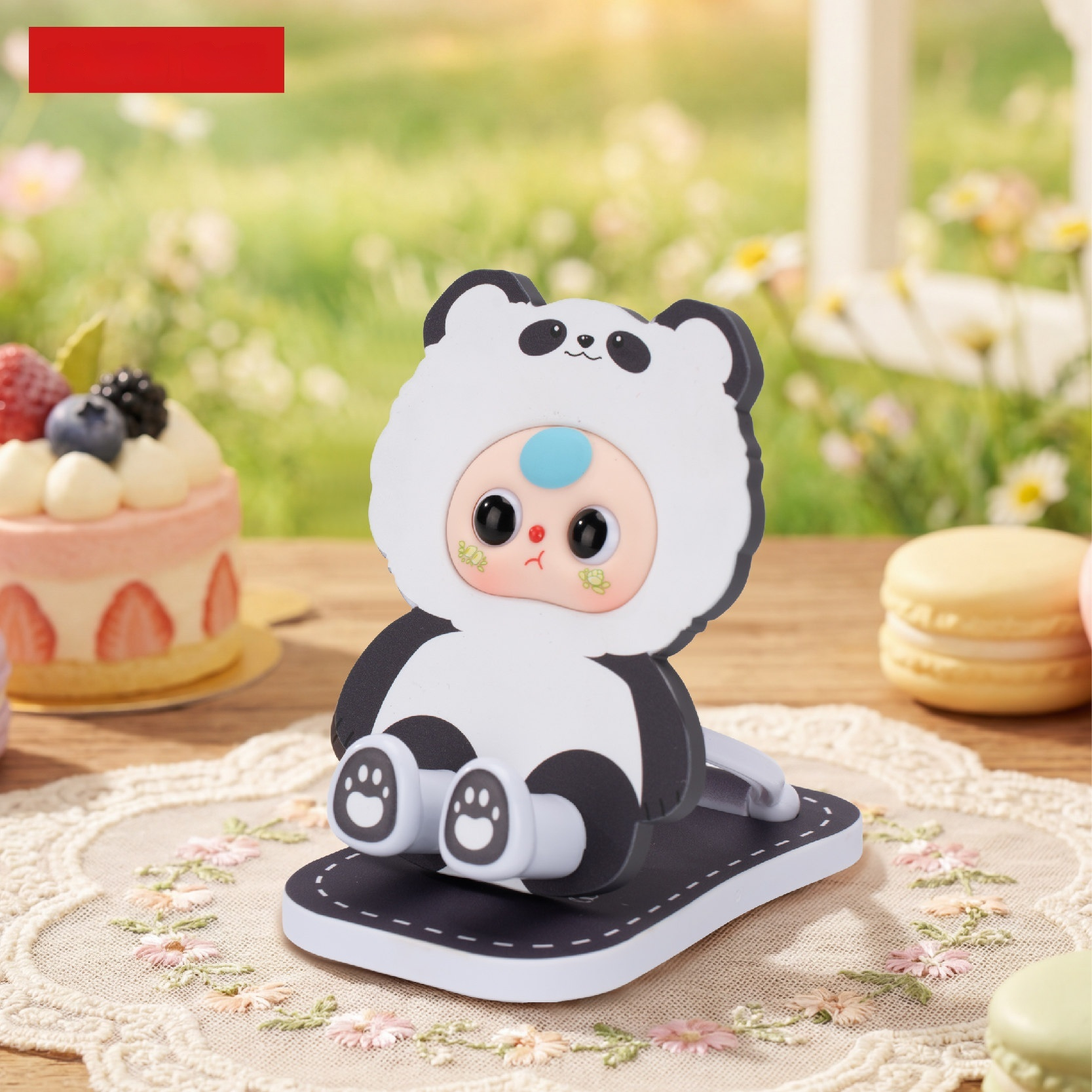 Baby Three Foldable Phone Stan – обзор и цена Desk Setup Cute