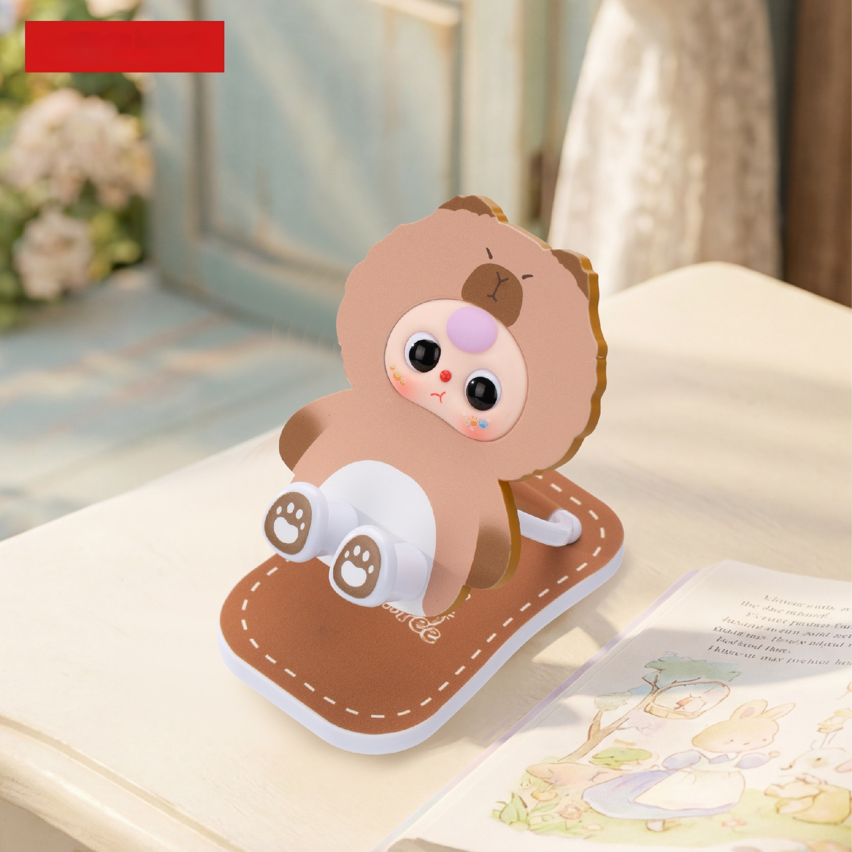 Baby Three Foldable Phone Stan – обзор и цена Desk Setup Cute
