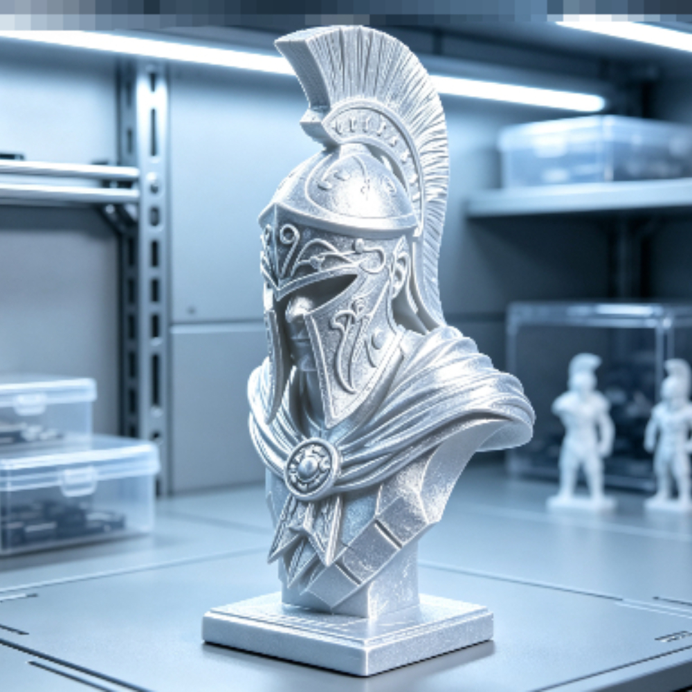 Vintage Spartan Warrior Bust S – обзор и цена Desk Setup Retro