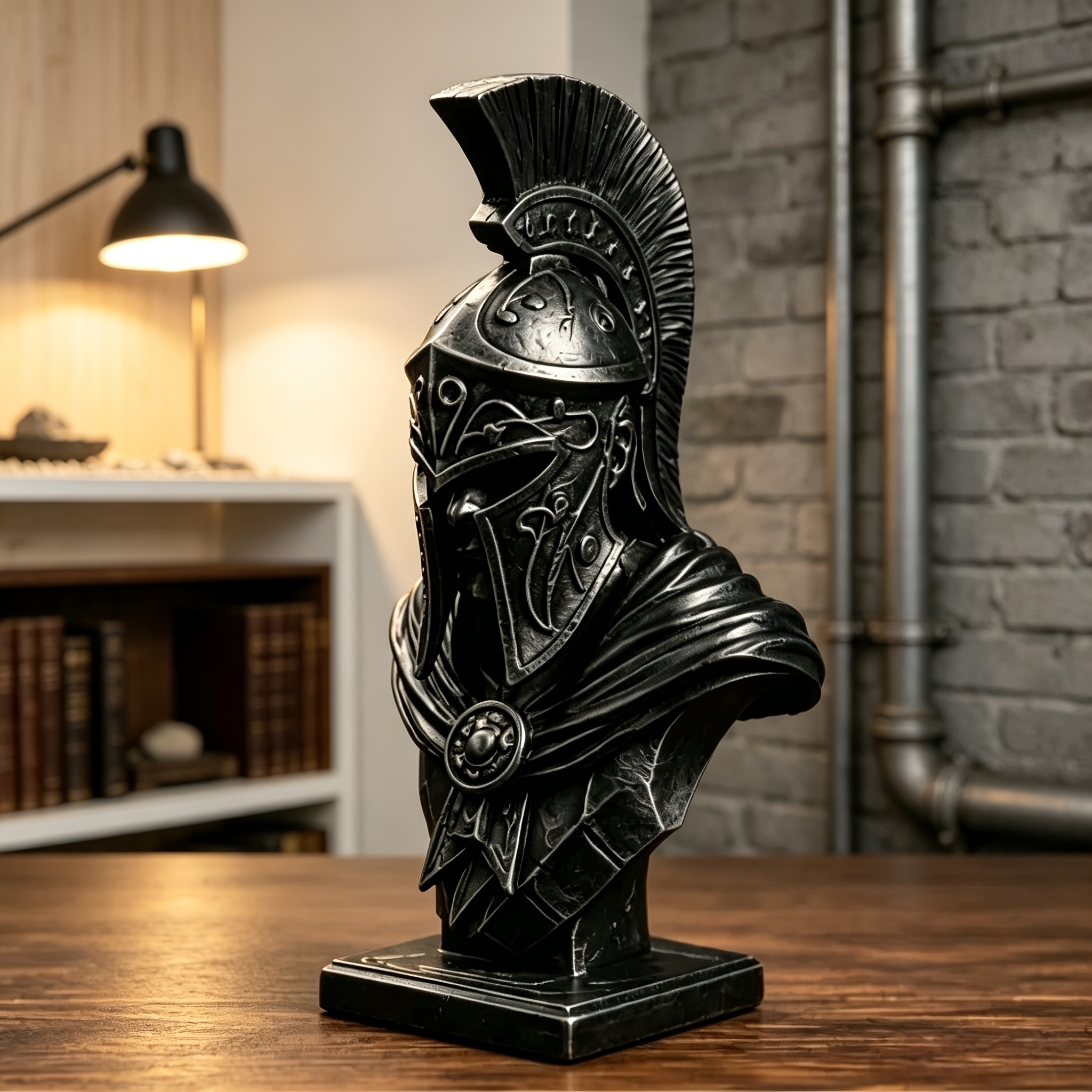 Vintage Spartan Warrior Bust S – обзор и цена Desk Setup Retro