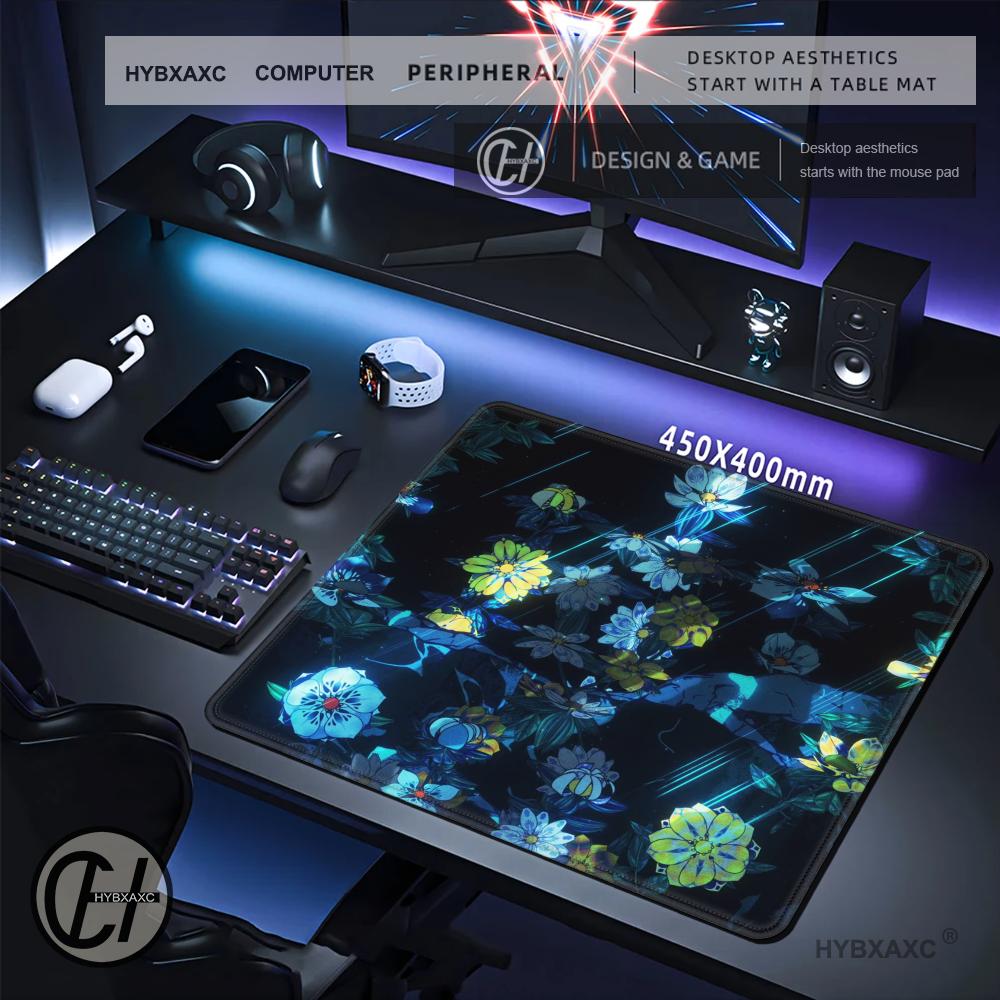 HYBXAXC Dark Floral Manga Back – обзор и цена Work Desk Home Setup