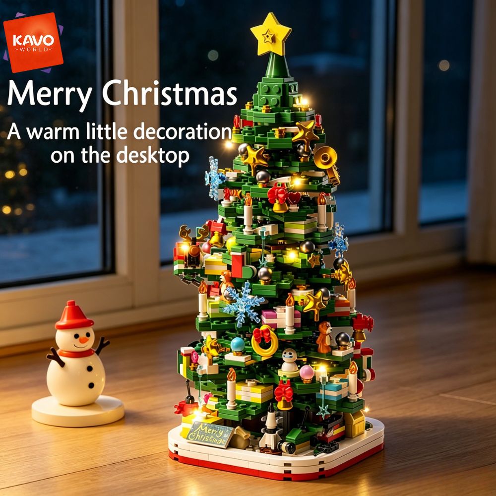 KAVOWORLD 1024pcs Christmas Tr – обзор и цена Desk Office Setup Ideas
