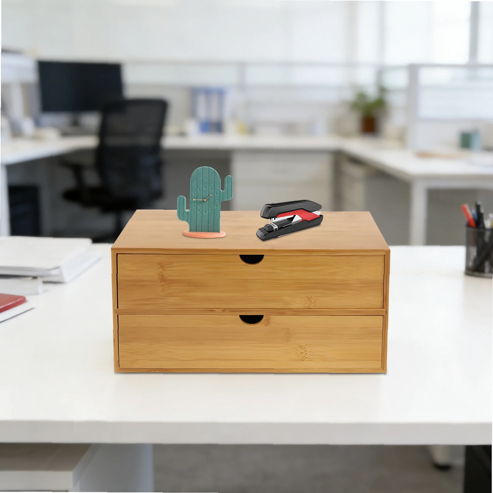 Desk Organizer, 2-Drawer Offic – обзор и цена Drawer Organizer Bamboo